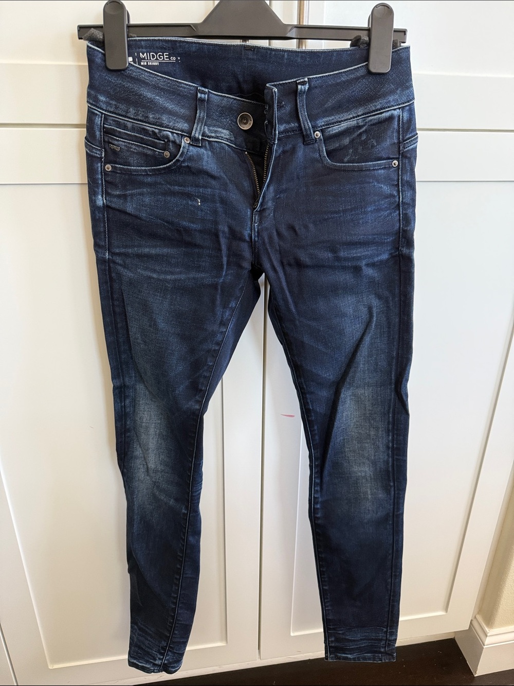 G-Star Midge Skinny Jeans in Dark Indigo